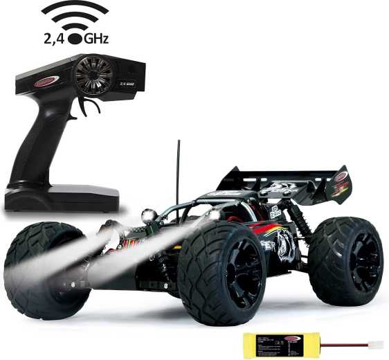 Jamara Splinter Desertbuggy 4WD 1:10 z akumulatorem NiMH, 2,4 GHz i LED