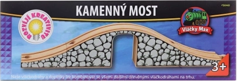 Vláčky Max kamienny most