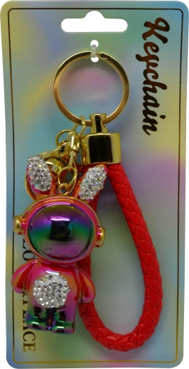 Brelok do kluczy królik galaxy