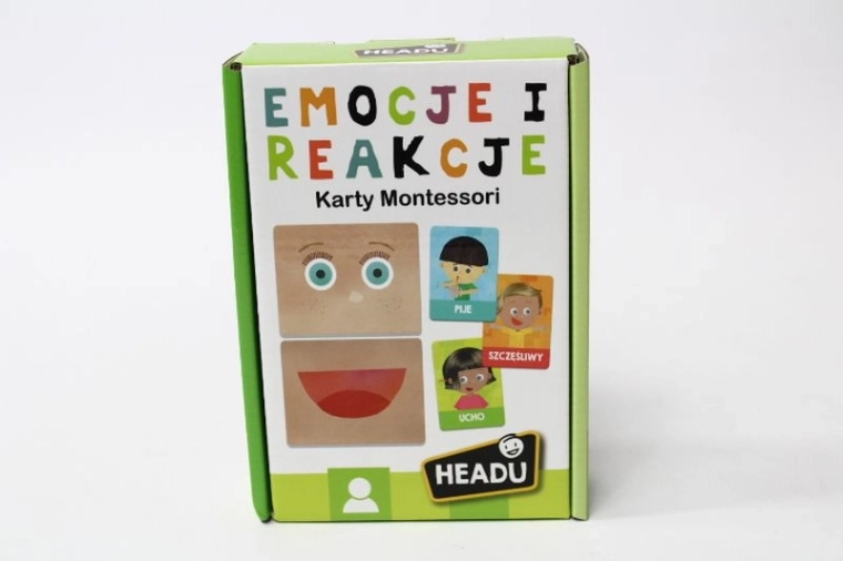 Headu Montessori gra emocje i reakcje (1–4 lata)