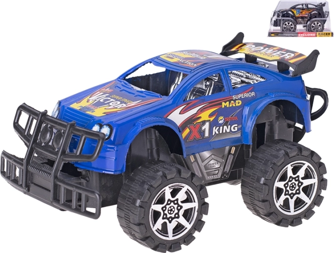 Samochód terenowy na napęd frykcyjny 18,5 cm