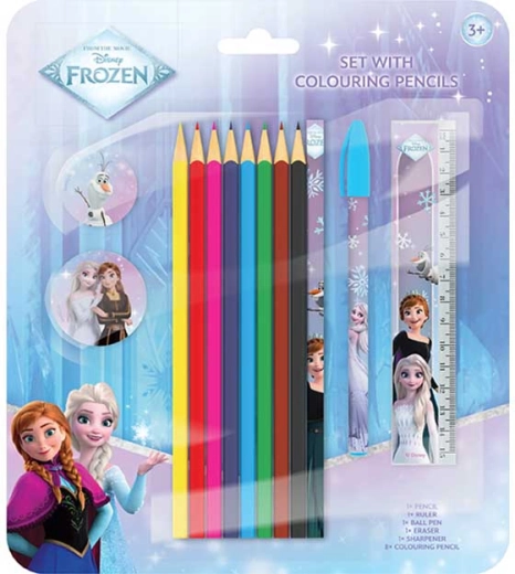 Zestaw z kredkami Frozen Kraina Lodu