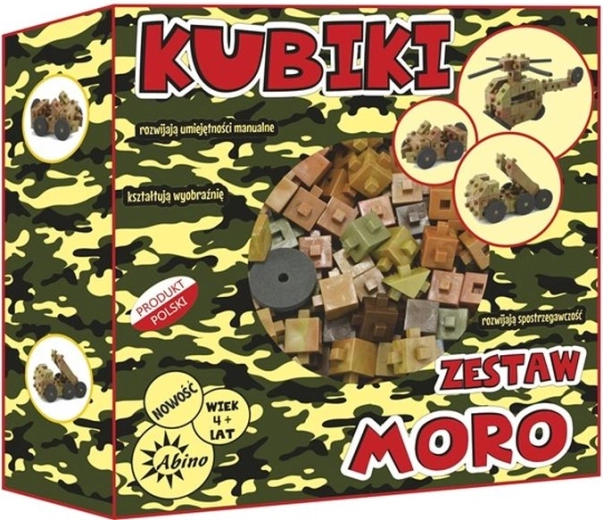 Kubiki Moro – miękkie klocki konstrukcyjne
