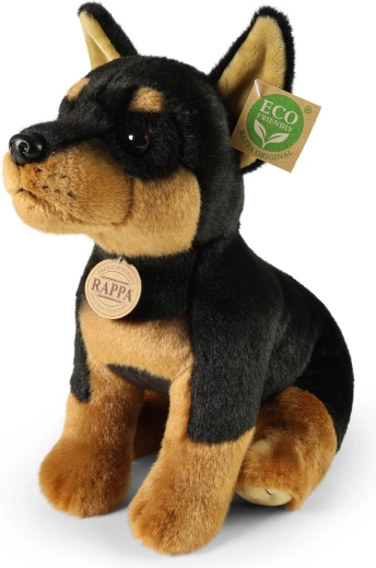 Pluszowy pies doberman 30 cm eco-friendly RAPPA