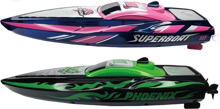 Szybka zdalnie sterowana łódź motorowa RC Speed boat