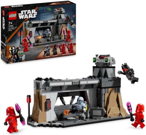 LEGO Star Wars pojedynek Paza Vizsly z Moffem Gideonem