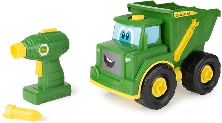 TOMY John Deere – zbuduj wywrotkę Johnny ze śrubokrętem