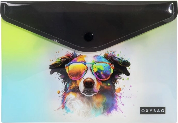 Teczka z zatrzaskiem A5 Crazy Animals – pies