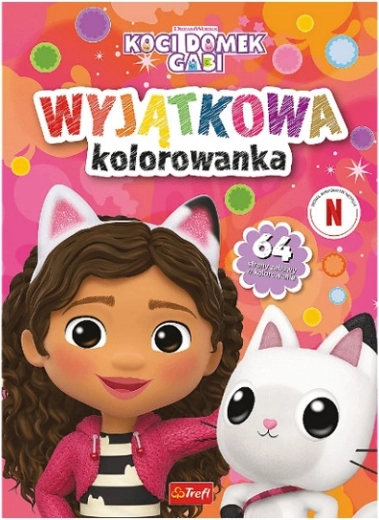 Gabby's Dollhouse. Wyjątkowe kolorowanki
