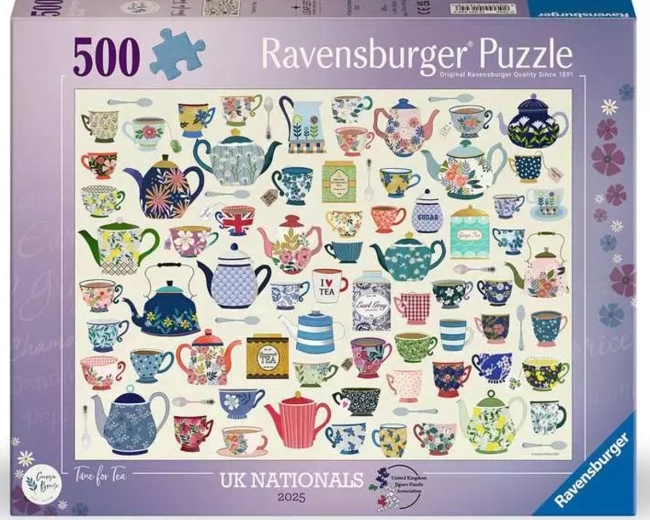 Puzzle Ravensburger Czas na herbatę 500 elementów