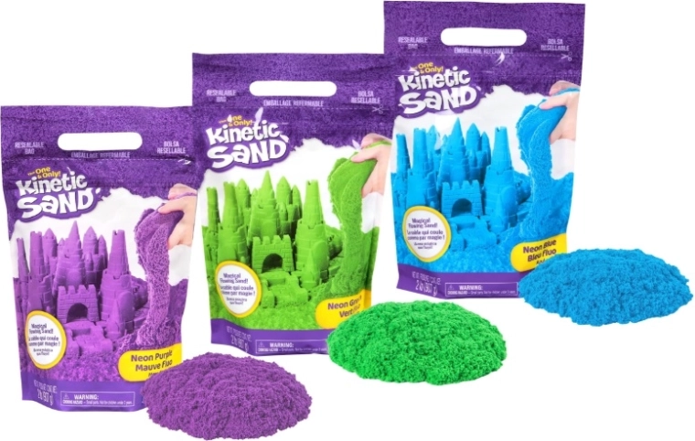 Spin Master Kinetic Sand Colour Sand – kolorowy piasek kinetyczny (asort.)