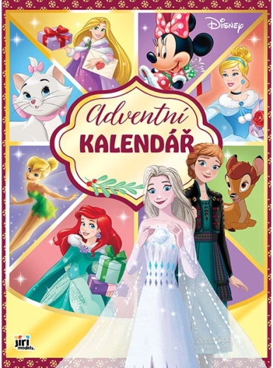 Kalendarz adwentowy Disney z książeczkami i aktywnościami