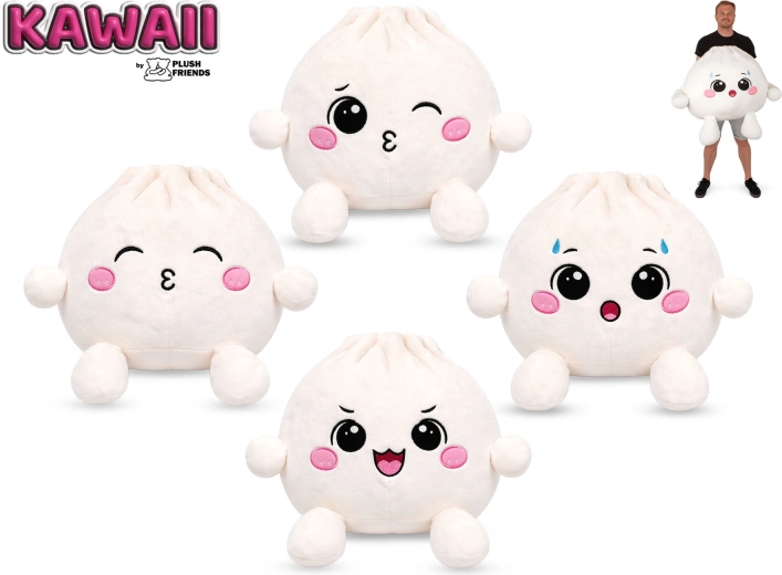 Pluszowy pierożek Bao 60 cm Plush Friends