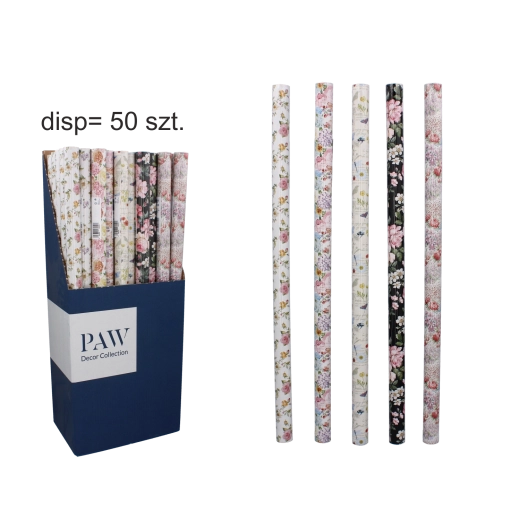 Ozdobny papier do pakowania 200 × 70 cm – uniwersalny miks wzorów