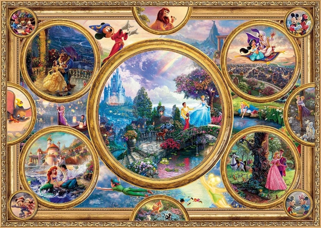 Puzzle SCHMIDT Disney kolaż 2000 elementów