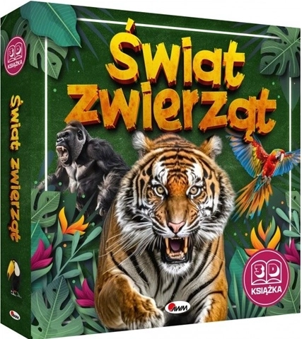 Dziecięca książka 3D Świat zwierząt