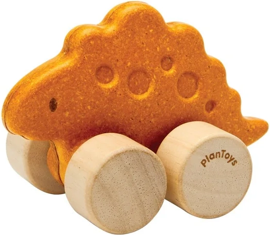 PlanToys dinozaurze autko stegozaur - 1 szt.