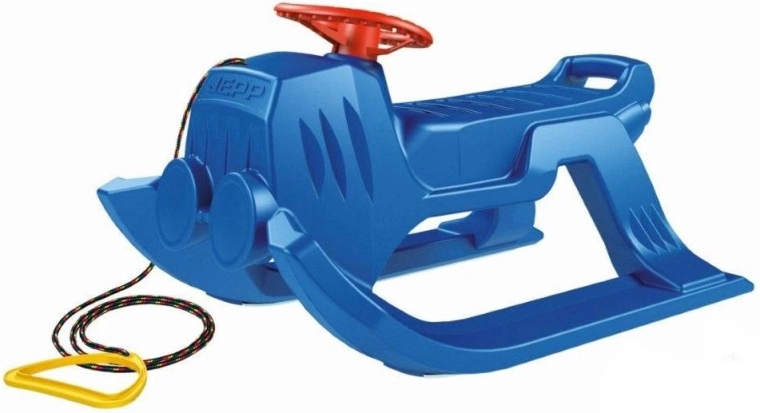 Dziecięce sanki JEPP z wytrzymałego plastiku