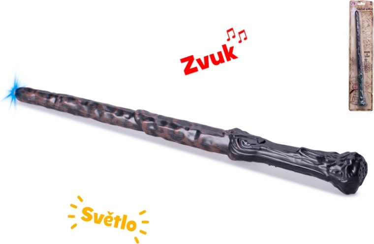 Magiczna różdżka ze światłem i dźwiękiem 36 cm