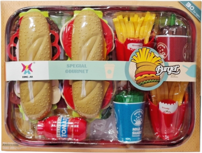 Dziecięcy zestaw kuchenny fast food