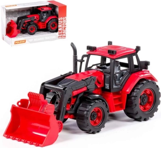 Traktor Belarus z przednim ładowaczem