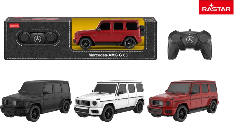 Rastar RC auto Mercedes AMG G63 1:24 czarne - 1 sztuka