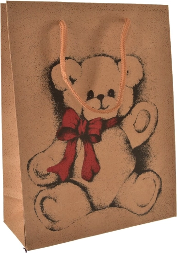 Torebka prezentowa z motywem misia 18 × 10 × 23 cm