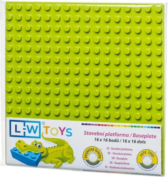 Płyta konstrukcyjna L‑W TOYS junior 25,5 × 25,5 cm