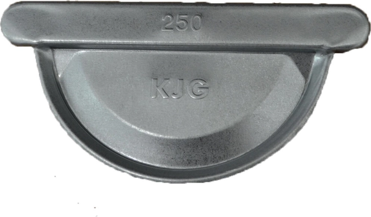 Zaślepka rynny 250 mm ocynk