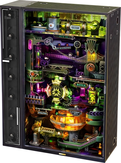 RoboTime 3D mechaniczna kulkowa kolejka Miasto alchemii