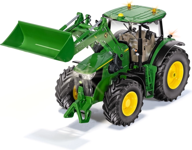 Siku Control Bluetooth traktor John Deere 7310R z ładowaczem czołowym 1:32