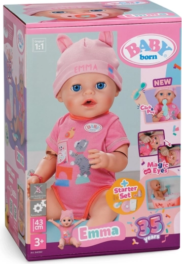 BABY born Emma z magiczną rączką, 43 cm