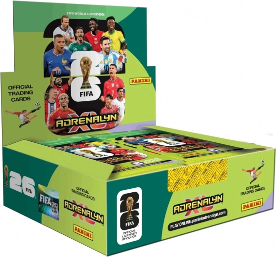 Karty kolekcjonerskie PANINI FIFA World Cup 2026 – box 24 saszetek