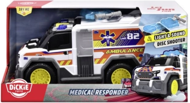 Dickie Toys Ambulans biały 30 cm
