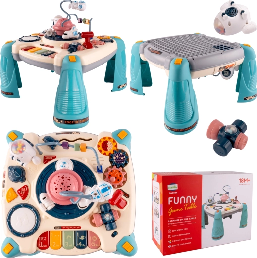 Multifunkcyjny edukacyjny stolik Pianinko