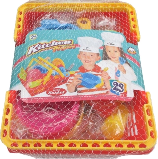 Kuchenny koszyk do gotowania dla dzieci, zestaw 23 szt.