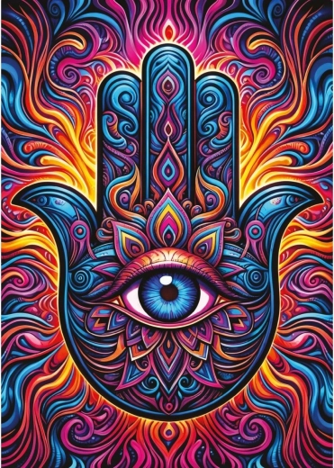 Puzzle Ręka Fatimy 1000 elementów