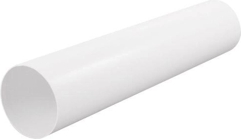 Okrągły kanał wentylacyjny 129 × 1000 mm