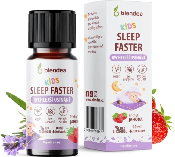 Blendea Kids Sleep Faster krople dla dzieci 10 ml