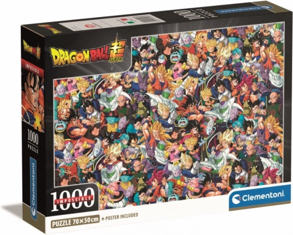Puzzle 1000 elementów Dragon Ball - Clementoni