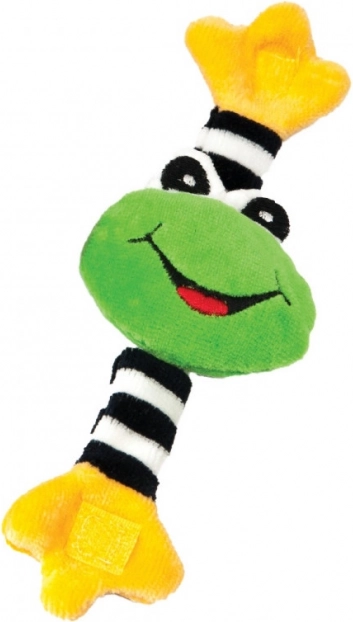 Grzechotka z rączką z maskotką Frog Moms