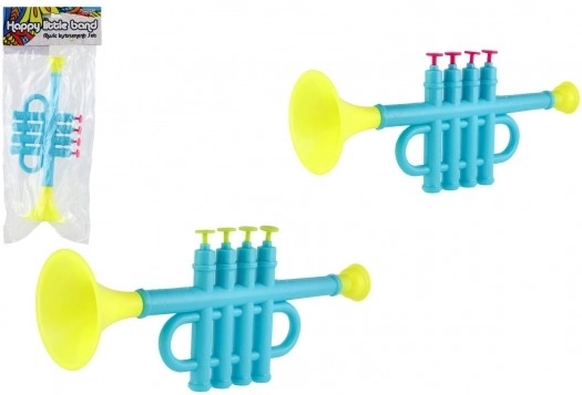 Plastowa dziecięca trąbka 25 cm