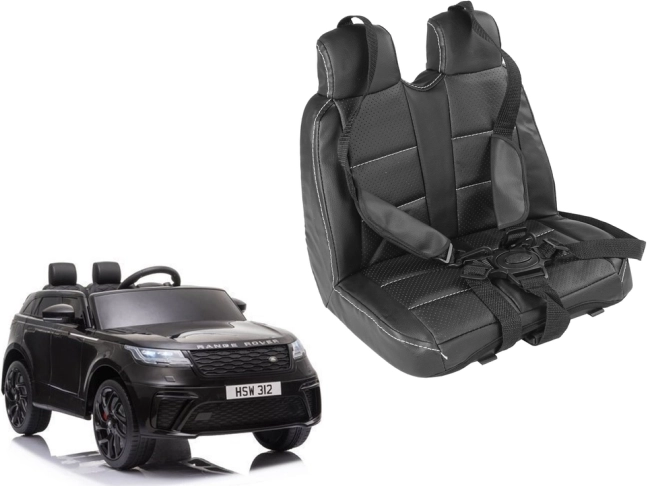 Zapasowe siedzenie z ekoskóry do elektrycznego autka RANGE ROVER