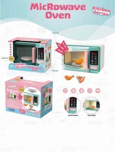 Dziecięca kuchenka mikrofalowa – zabawka