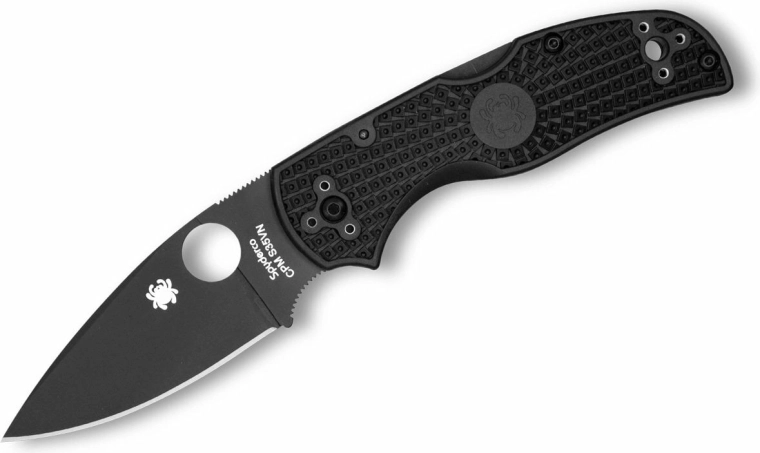Scyzoryk Spyderco Native 5 Black, czarne FRN, 8 cm