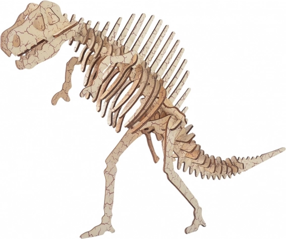 Drewniane 3D Puzzle Spinozaur