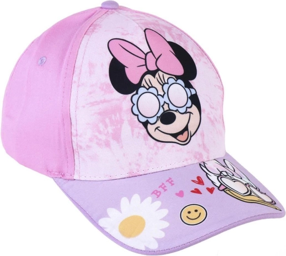 Czapka z daszkiem Disney Minnie - różowa