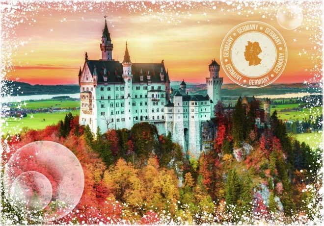 Puzzle Wyprawa dookoła świata: Niemcy 2000 elementów