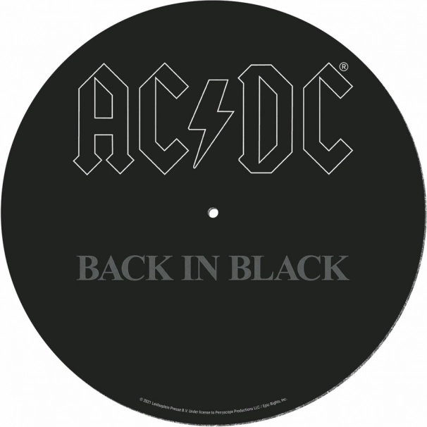 Mata na gramofon AC/DC Back in Black