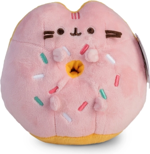 Pusheen różowy donut – pluszowa poduszka 14 cm